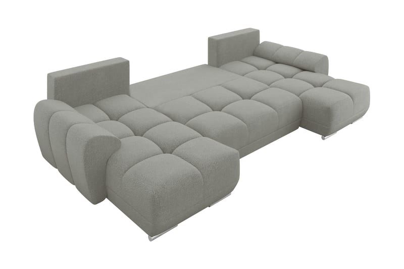 Simerly Bäddsoffa Dubbeldivan 4-sits - Gul - Products - Möbler - Soffa - Bäddsoffa - U bäddsoffa