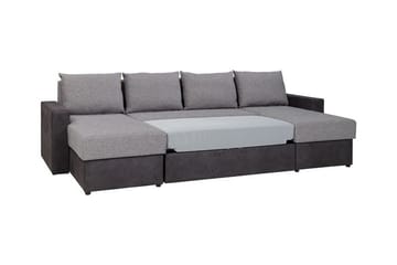 Staffin 4-sits Hörnbäddsoffa Dark grey - Products - Möbler - Soffa - Bäddsoffa - Hörnbäddsoffa