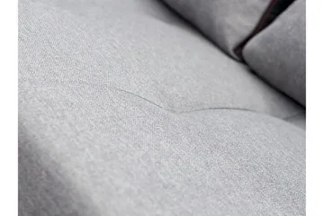 Sydney Divanbäddsoffa 238x140x88 cm LED-belysning - Grå - Products - Möbler - Soffa - Bäddsoffa - Bäddsoffa divan