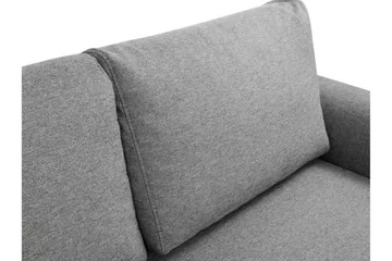 Taberk Bäddsoffa med Divan och Schäslong 5-sits i Chenille - Orange - Products - Möbler - Soffa - Bäddsoffa - Bäddsoffa divan