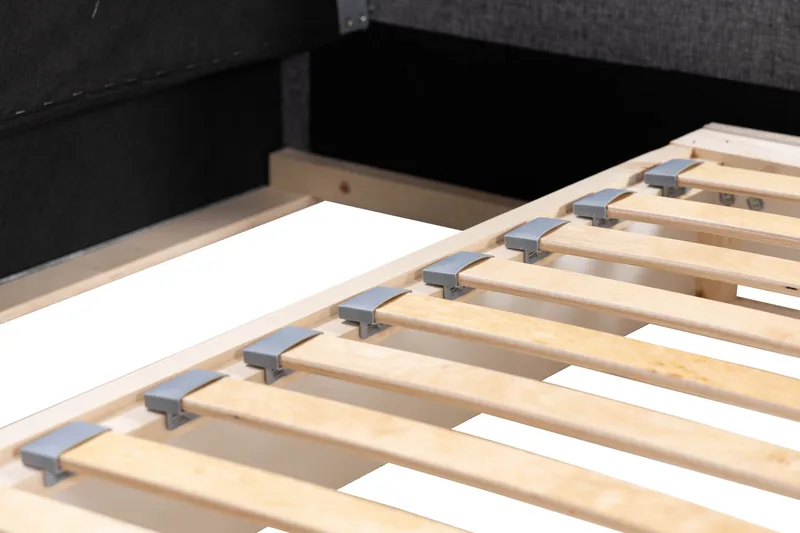 Willhelm Liten Bäddsoffa 2-sits 160 cm Bred - Grå / Ljusgrå - Products - Möbler - Soffa - Bäddsoffa - 2 sits bäddsoffa