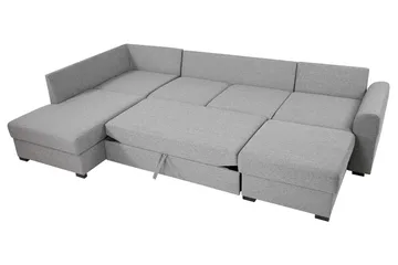 Wilma 6-sits Bäddsoffa - Antracit - Products - Möbler - Soffa - Bäddsoffa - Bäddsoffa divan