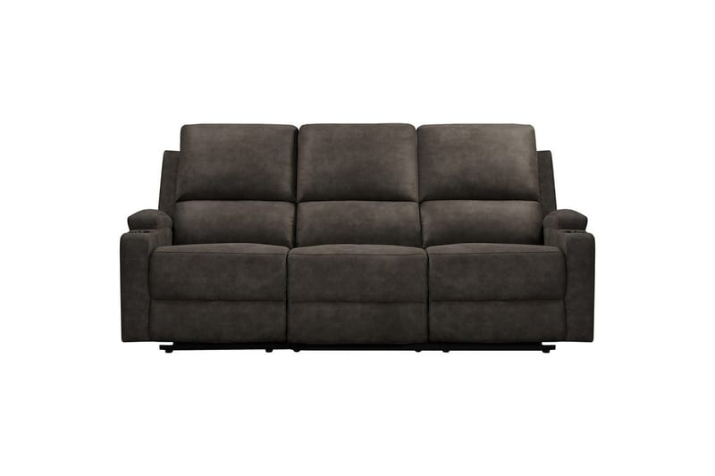 Dallas Reclinersoffa 3-sits, Grå