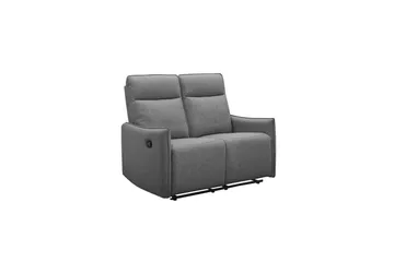 Lugo Reclinersoffa 2-sits - Grå - Products - Möbler - Soffa - Biosoffa & reclinersoffa