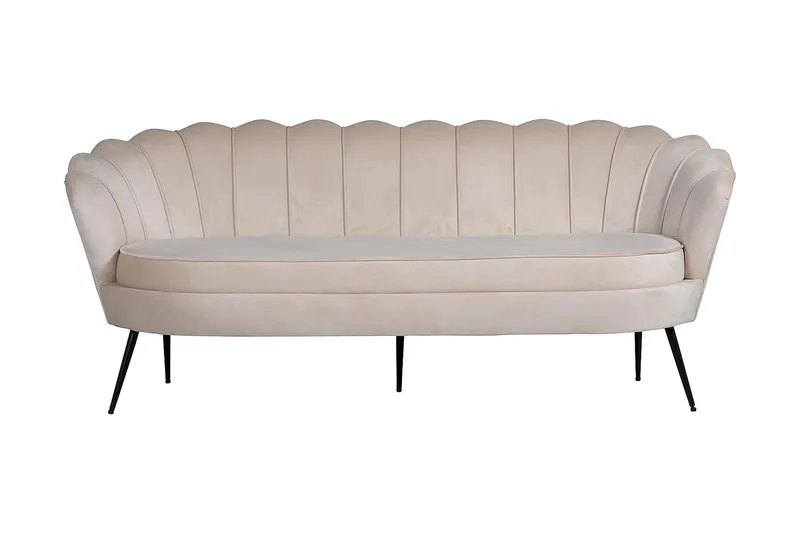 Calais 3-sits Soffa, Beige