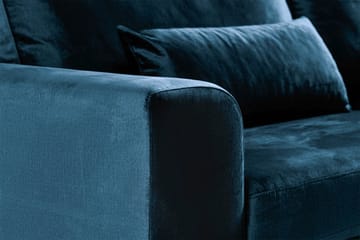 Copenhagen 3-sits Sammetssoffa - Blå - Products - Möbler - Soffa - 3 sits soffa
