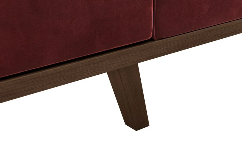 Copenhagen 3-sits Sammetssoffa - Lila - Products - Möbler - Soffa - 3 sits soffa