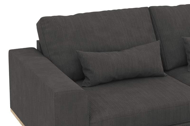 Copenhagen 4-sits Manchestersoffa - Mörkgrå - Products - Möbler - Soffa - 4 sits soffa