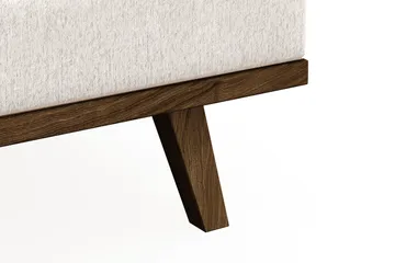 Copenhagen 5-sits Högervänd U-formad Soffa med Divan och Schäslong i Sammet - Krämvit - Products - Möbler - Soffa - Sammetssoffa