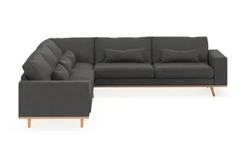 Copenhagen 6-sits L-formad Hörnsoffa i Manchester - Mörkgrå - Products - Möbler - Soffa - Hörnsoffa