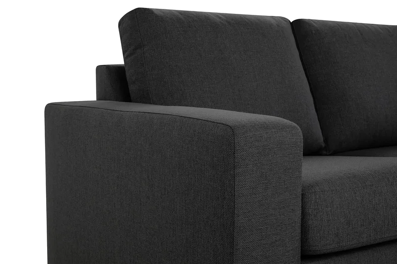 Crazy 3-sits Tygsoffa - Mörkgrå - Products - Möbler - Soffa - 3 sits soffa
