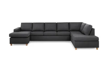 Crazy 5-sits Högervänd U-formad X-Large Soffa med Divan och Schäslong i Tyg