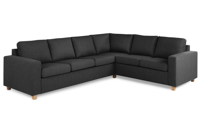 Crazy 5-sits Vändbar L-formad Large Hörnsoffa i Tyg - Antracit - Products - Möbler - Soffa - Hörnsoffa