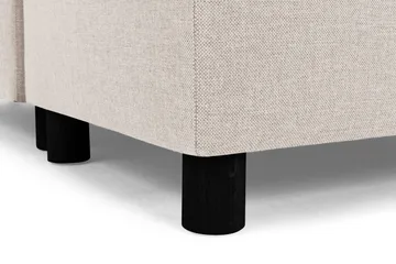 Crazy 5-sits Vänstervänd U-formad X-Large Soffa med Divan och Schäslong i Tyg - Beige - Products - Möbler - Soffa - U-soffa