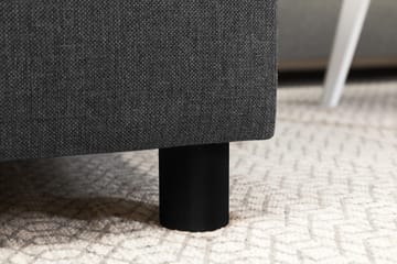 Crazy 6-sits Högervänd U-formad XX-Large Soffa med Divan och Schäslong i Tyg - Mörkgrå - Products - Möbler - Soffa - U-soffa