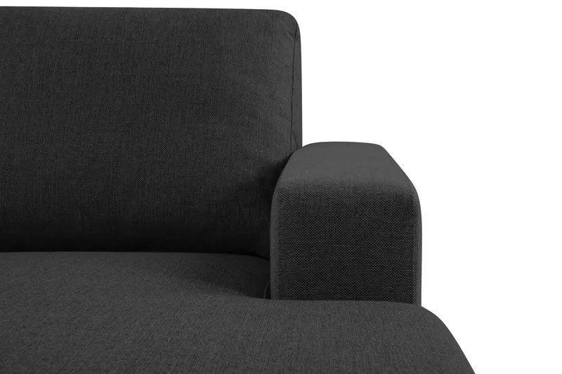 Crazy 6-sits Vänstervänd U-formad XX-Large Soffa med Divan och Schäslong i Tyg - Antracit - Products - Möbler - Soffa - U-soffa