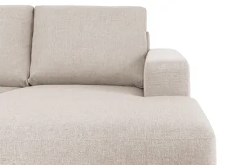 Crazy 6-sits Vänstervänd U-formad XX-Large Soffa med Divan och Schäslong i Tyg - Beige - Products - Möbler - Soffa - U-soffa