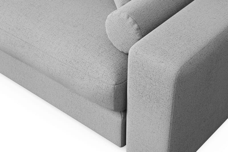 Arken Lyx 3-sits Vändbar L-formad Djup Divansoffa i Tyg - Ljusgrå - Products - Möbler - Soffa - Divansoffa & schäslongsoffa - 3 sits soffa med divan