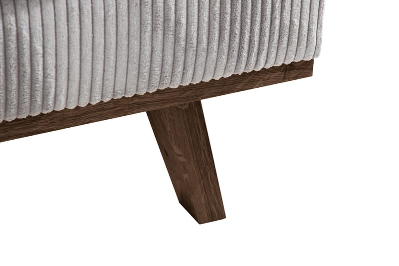 Copenhagen 4-sits Vänstervänd L-formad Schäslongsoffa i Manchester - Ljusgrå - Products - Möbler - Soffa - Divansoffa & schäslongsoffa - 4 sits soffa med divan