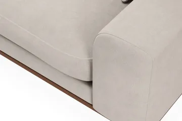 Copenhagen Premium 4-sits Vänstervänd L-formad Djup Divansoffa i Tyg - Beige - Products - Möbler - Soffa - Divansoffa & schäslongsoffa - 3 sits soffa med divan