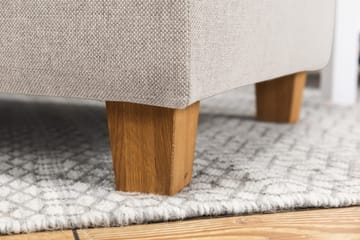 Crazy 3-sits Högervänd L-formad Schäslongsoffa i Tyg - Beige - Products - Möbler - Soffa - Divansoffa & schäslongsoffa - 2 sits soffa med divan