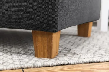 Crazy 3-sits Vändbar L-formad Divansoffa i Tyg - Mörkgrå - Products - Möbler - Soffa - Divansoffa & schäslongsoffa - 3 sits soffa med divan
