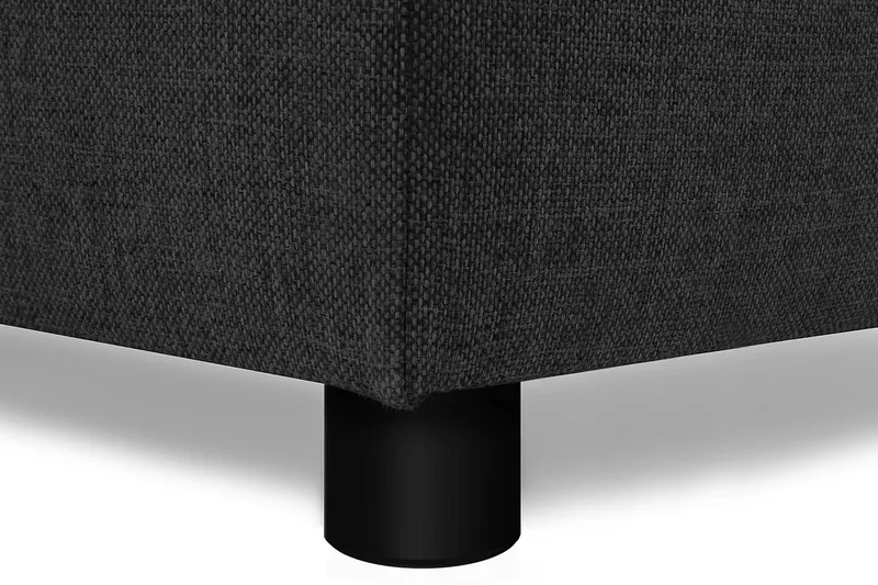 Crazy 4-sits Högervänd U-formad Large Soffa med Divan och Schäslong i Tyg - Antracit - Products - Möbler - Soffa - Divansoffa & schäslongsoffa - 4 sits soffa med divan