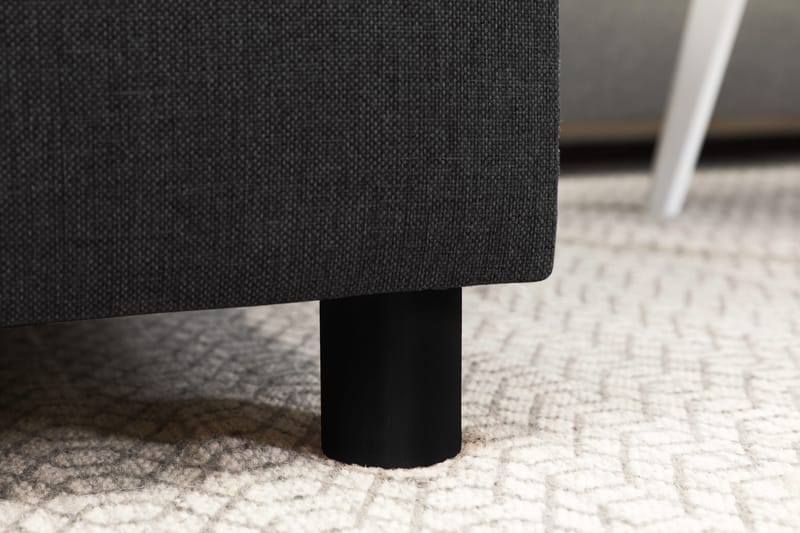 Crazy 4-sits Högervänd U-formad Large Soffa med Divan och Schäslong i Tyg - Antracit - Products - Möbler - Soffa - Divansoffa & schäslongsoffa - 4 sits soffa med divan