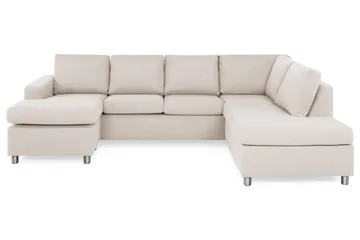 Metall,Runda Metallben - Beige
