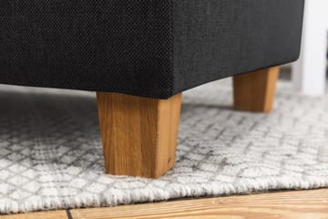 Crazy 4-sits Vändbar L-formad Divansoffa i Tyg - Antracit - Products - Möbler - Soffa - Divansoffa & schäslongsoffa - 4 sits soffa med divan