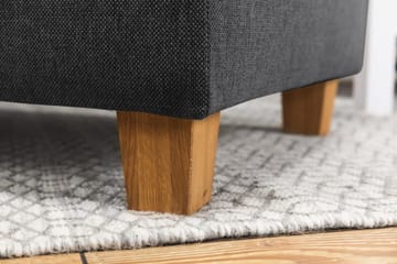 Crazy 4-sits Vändbar L-formad Divansoffa i Tyg - Mörkgrå - Products - Möbler - Soffa - Divansoffa & schäslongsoffa - 4 sits soffa med divan