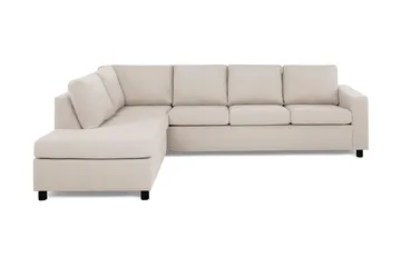 Crazy 4-sits Vänstervänd L-formad Schäslongsoffa i Tyg