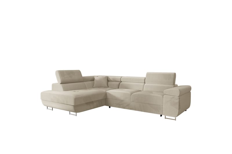 Gabina Soffa med Schäslong 3-sits, Beige