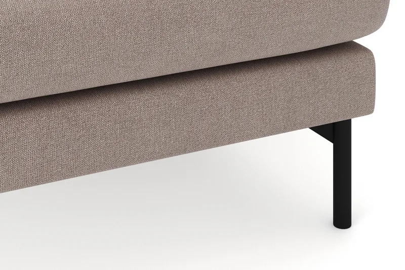 Menard 4-sits Högervänd Stor U-formad Djup Soffa med Divan och Schäslong i Tyg - Brun - Products - Möbler - Soffa - Divansoffa & schäslongsoffa - 4 sits soffa med divan