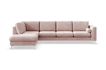 Ocean Lyx 4-sits Vänstervänd L-formad Schäslongsoffa i Manchester
