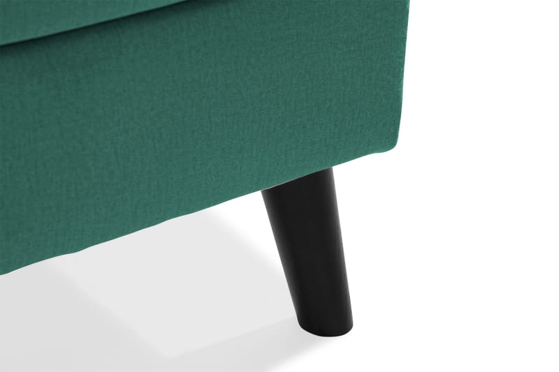 Trend 4-sits Högervänd U-formad Soffa med Divan och Schäslong i Sammet - Grön - Products - Möbler - Soffa - Divansoffa & schäslongsoffa - 4 sits soffa med divan