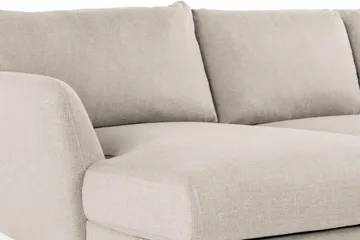 Trend 4-sits Högervänd U-formad Soffa med Divan och Schäslong i Tyg - Beige - Products - Möbler - Soffa - Divansoffa & schäslongsoffa - 4 sits soffa med divan
