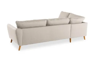Trend 4-sits Vänstervänd L-formad Divansoffa i Tyg - Beige - Products - Möbler - Soffa - Divansoffa & schäslongsoffa - 4 sits soffa med divan