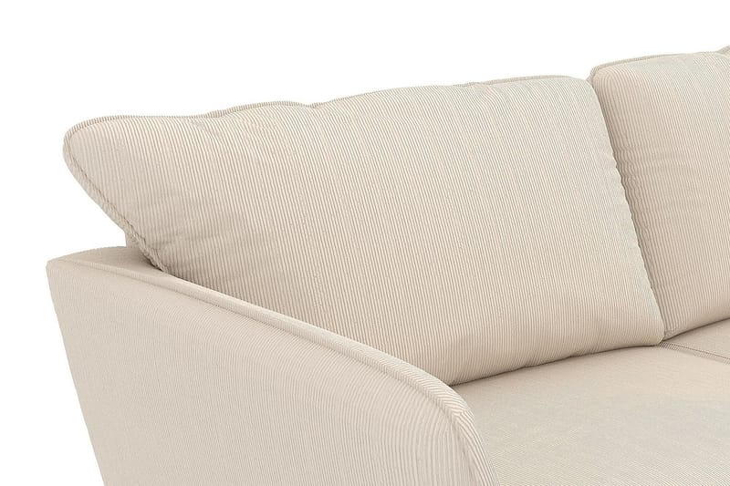 Trend Lyx 4-sits Högervänd L-formad Schäslongsoffa i Manchester - Beige - Products - Möbler - Soffa - Divansoffa & schäslongsoffa - 4 sits soffa med divan