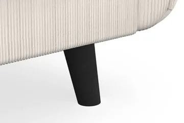 Trend Lyx 4-sits Högervänd L-formad Schäslongsoffa i Manchester - Beige - Products - Möbler - Soffa - Divansoffa & schäslongsoffa - 4 sits soffa med divan