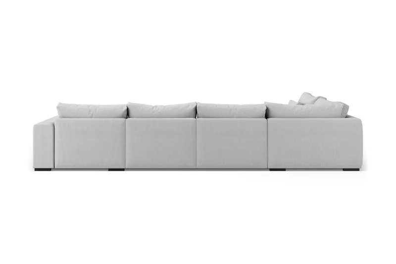 Dubai U-modulsoffa med Divan Höger Extra Djup - Ljusgrå - Products - Möbler - Soffa - U-soffa