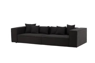 Gillholmen Soffa 3-sits - Svart/Mörkgrå - Products - Möbler - Soffa - 3 sits soffa