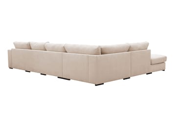 Grande 5-sits Soffa med Schäslong Vänster - Beige Manchester - Products - Möbler - Soffa - Divansoffa & schäslongsoffa