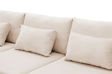 Grande 5-sits U-Soffa med Divan Höger - Beige Manchester - Products - Möbler - Soffa - U-soffa