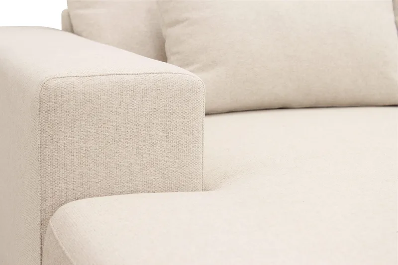 Grande 6-sits U-Soffa med Divan Vänster - Beige Tyg - Products - Möbler - Soffa - U-soffa