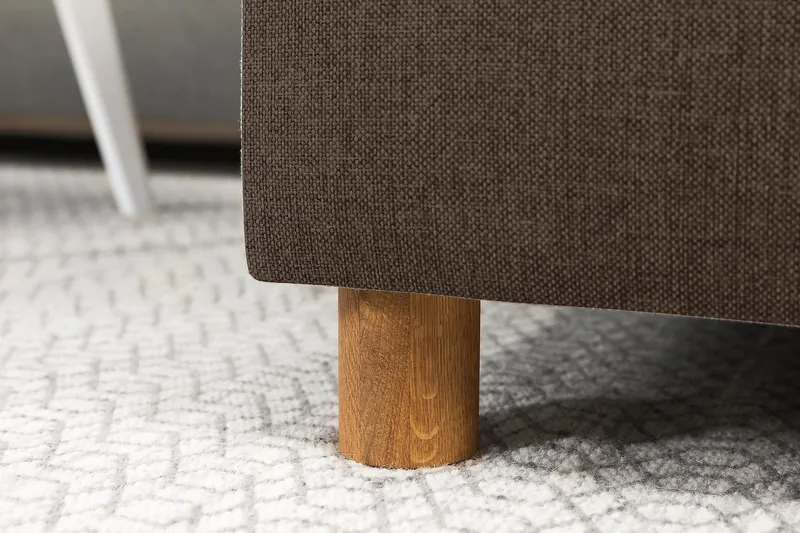 Crazy 7-sits Högervänd U-formad XX-Large Hörnsoffa med divan i Tyg - Brun - Products - Möbler - Soffa - Hörnsoffa - Hörnsoffa med divan