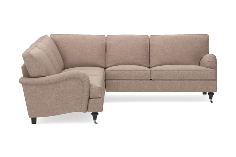 Howard Classic 6-sits L-formad Hörnsoffa i Tyg - Mörkbeige - Products - Möbler - Soffa - Hörnsoffa