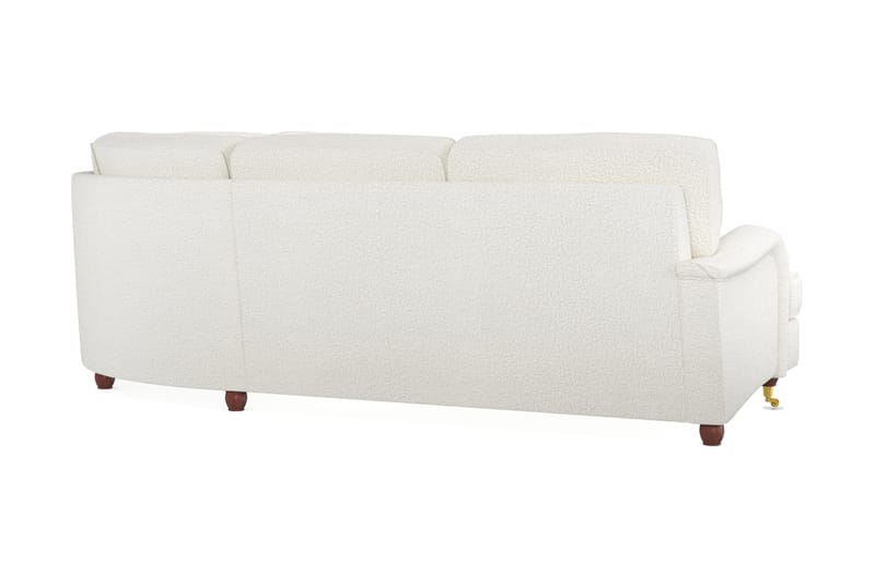 Howard Lyx 6-sits Högervänd L-formad Hörnsoffa i Bouclé - Vit - Products - Möbler - Soffa - Hörnsoffa