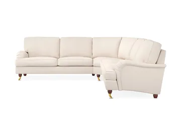 Howard Lyx 6-sits Högervänd L-formad Hörnsoffa i Manchester - Beige - Products - Möbler - Soffa - Hörnsoffa