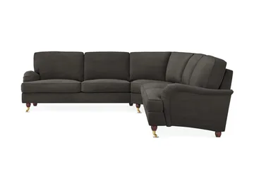 Howard Lyx 6-sits Högervänd L-formad Hörnsoffa i Manchester - Mörkgrå - Products - Möbler - Soffa - Hörnsoffa